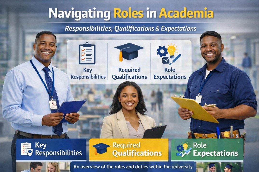 Job description in Academia